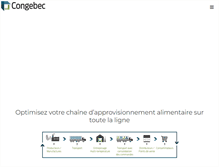 Tablet Screenshot of congebec.com